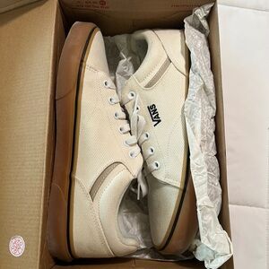 Men’s Vans  Seldan Canvas Sneaker Translucent Gum Marshall - White - Size 9